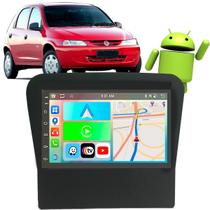 Kit Multimidia Celta 2001 02 03 04 2005 7" CarPlay Android Auto Comando Voz Google e Siri