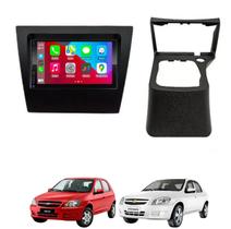 Kit Multimídia Celta Prisma 2006 até 2015 7 Pol CarPlay AndroidAuto USB Bt FM - 708BR Roadstar