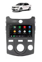 Kit Multimídia Cerato 2009 / 2013 Ar Analogico Android 7 Pol Carplay 2/32GB - 701K FirstOption