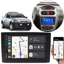 Kit Multimidia Chevrolet Montana 2002 a 2012 Mp5 7 Pol Android Auto Carplay