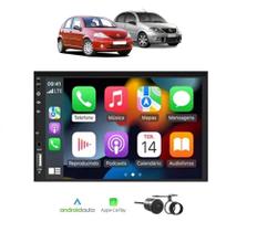 Kit Multimídia Citroen C3 2003 / 2012 7 Pol CarPlay AndroidAuto Sem Fio - First Option 8100
