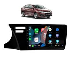 Kit Multimídia City EX EXL 2015 / 2018 9 Pol Android Carplay Gps 2/32GB - 915BR ROADSTAR