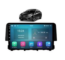 Kit Multimídia Civic G10 2017 / 2022 9 Pol Android Carplay 2/32GB - 915BR ROADSTAR