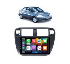 Kit Multimídia Civic G6 96 / 00 Ar Digital 9 Pol Android Carplay 2/32GB - 915BR ROADSTAR
