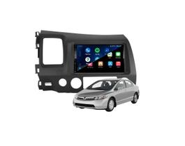 Kit Multimídia Civic G8 2006 / 2011 7 Pol CarPlay AndroidAuto Bt - 8100 FirstOption