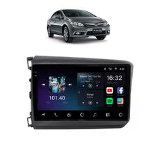 Kit Multimídia Civic G9 LXS LXL LXR 2012 / 2014 9 Pol Android Carplay 2/32GB - 915BR ROADSTAR