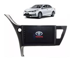 Kit Multimídia Corolla Gli 18 / 19 CarPlay AndroidAuto 9 Pol USB Bt FM