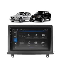 Kit Multimídia Corsa Classic 1995 a 2015 7 Pol Android Carplay 2/32GB - 701KC First Option