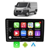 Kit Multimidia Ducato 2018 2019 2021 2022 2023 2024 2025 9 Polegadas Android Auto CarPlay Tv Online Bluetooth Google Assistente