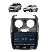 Kit Multimídia Duster Oroch 2015 / 2019 9 Pol Android Carplay Gps 2/32GB - 915BR ROADSTAR