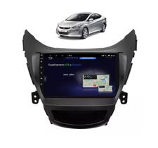 Kit Multimidia Elantra 2012 / 2014 GLS 9 Pol Carplay AndroidAuto BT USB FM - Roadstar 7009BR