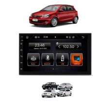 Kit Multimidia Etios Corolla Hilux 7 Pol Carplay AndroidAuto USB Bt FM - 708BR Roadstar