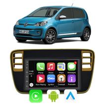 Kit Multimidia Fiat Up 2014 2015 2016 2017 7" CarPlay Android Auto Bluetooth Tv Online