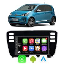 Kit Multimidia Fiat Up 2014 2015 2016 2017 7" CarPlay Android Auto Bluetooth Tv Online