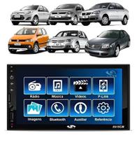 Kit Multimidia Fiesta 2003 até 2014 7 Pol MP5 USB SD Radio Bt Espelhamento