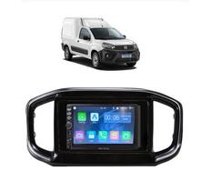 Kit Multimídia Fiorino 2022 / 2024 7 Pol Carplay AndroidAuto USB BT FM - 7810HCPAA First Option