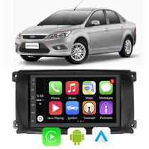 Kit Multimidia Focus 2009 10 11 12 2013 7" Android Auto CarPlay Voz Google Siri Tv Online Gps