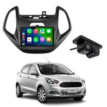 Kit Multimídia Ford Ka 14 15 16 17 Android Auto/Carplay