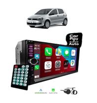Kit Multimídia Fox SpaceFox 2010 / 2013 7 Pol CarPlay AndroidAuto USB BT Fm - 7810HCPAA First Option