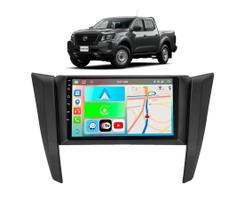 Kit Multimídia Frontier 2017 / 2025 S Manual 9 Pol CarPlay AndroidAuto BT USB FM - Roadstar 7009BR