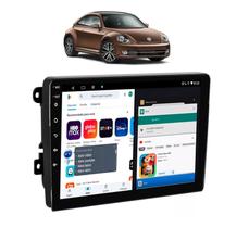 Kit Multimídia Fusca 2011 / 2019 Android 9 Pol 2/32Gb Carplay Gps Bt - Vision 8990CP