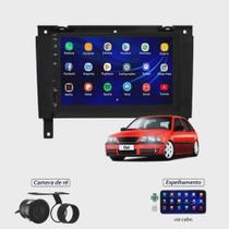 Kit Multimídia Gol Parati Saveiro G3 2000 até 2005 Android 7 Pol Rádio Bt USB GPS