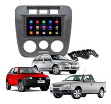 Kit Multimídia Gol Parati Saveiro G4 2005 / 2014 Mold Graf Android 7 Pol Carplay 2/32GB - 701KC First Option