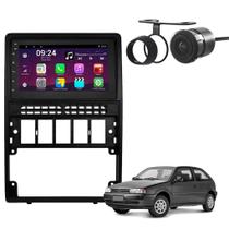 Kit Multimídia Gol Saveiro Parati 1995 até 2000 G2 Android 7 Pol Rádio Bt USB GPS