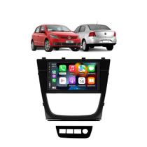 Kit Multimídia Gol Voyage G5 2009 / 2012 7 Pol CarPlay AndroidAuto USB Radio Bt 708BR Roadstar