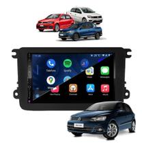 Kit Multimídia Gol Voyage Saveiro G7 17 / 24 7 Pol CarPlay AndroidAuto Bt USB FM - 8100 FirstOption