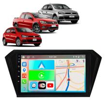Kit Multimidia Gol Voyage Saveiro G7 2017 / 2025 9 Pol Carplay AndroidAuto BT USB FM - Roadstar 7009BR