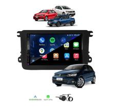 Kit Multimídia Gol Voyage Saveiro G7 G8 7 Pol CarPlay AndroidAuto Sem fio - FirstOption 8100
