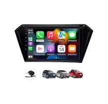 Kit Multimídia Gol Voyage Saveiro G7 G8 9 Pol CarPlay AndroidAuto USB Bt Radio - Roadstar