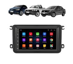 Kit Multimídia Gol Voyage Saveiro G7 G8 Android 7 Pol 2/32GB GPS Carplay - 701KC First Option