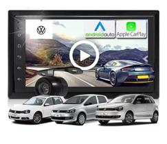 Kit Multimídia Golf Bora Polo 2003 a 2013 7 Pol Android Carplay 2/32GB - 701KC First Option