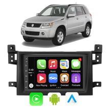 Kit Multimidia Gran Vitara 2005 06 07 08 09 10 11 12 13 14 2015 7" Android Auto CarPlay Voz Google Siri Tv Online Kit Multimidia Gran Vitara 2005 06 07 08 09 10 11 12 13 14 2015 7" Android Auto CarPlay Voz Google Siri Tv Online