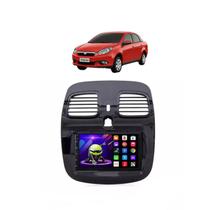 Kit Multimídia Grand Siena 2012 / 2019 Mold Graf Android 7 Pol Carplay 2/32GB - 701KC First Option