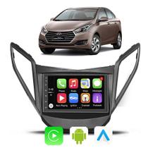 Kit Multimidia HB20 2012 2013 2014 2015 2016 2017 2018 2019 7" Android Auto CarPlay Voz Google Siri Tv