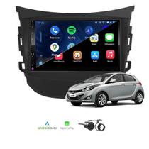 Kit Multimídia HB20 2012 / 2019 7 Pol CarPlay AndroidAuto Sem Fio 8100 FirstOption