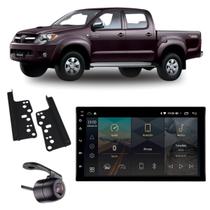 Kit multimidia hilux 7" 2006 a 2011 2gb ram/ 32gb android auto / carplay