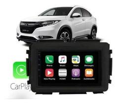 Kit Multimídia HRV 2015 / 2021 CarPlay AndroidAuto 7 Pol USB BT FM