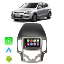 Kit Multimidia I30 2009 2010 2011 2012 7" Android Auto Carplay Voz Google Siri Tv Online Bluetooth - E-Carplay