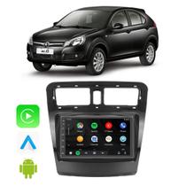 Kit Multimidia JAC J3 2013 2014 2015 7" Android-Auto/Carplay Voz Google Siri Tv Bluetooth GPS