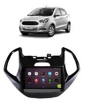 Kit Multimidia Ka 2014 / 2018 Mold Black Android 7 Pol 2/32GB Carplay Gps - 701KC First Option