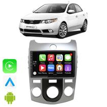Kit Multimidia Kia Cerato 2009 2010 2011 2012 2013 9" CarPlay Android Auto Bluetooth Google Assistente e Siri