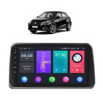 Kit Multimidia Kicks S PCD 2017 / 2024 Carplay AndroidAuto USB BT FM 9 Pol - Roadstar 908BR