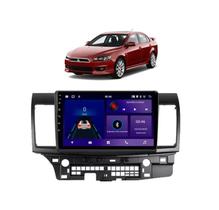 Kit Multimídia Lancer 2008 / 2015 CarPlay AndroidAuto 9 Pol USB Bt FM