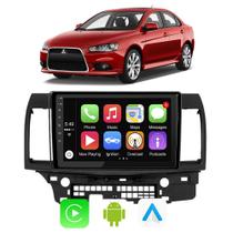 Kit Multimidia Lancer 2009 2010 11 12 13 14 15 16 17 2018 2019 9" Polegadas CarPlay Android Auto Gps Bluetooth Tv Online