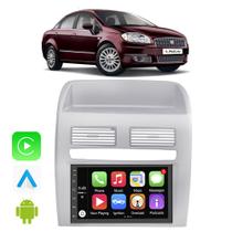 Kit Multimidia Linea 2009 10 11 12 13 2014 7" CarPlay Android Auto Voz Google Siri Tv Gps Integrado
