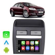 Kit Multimidia Linea 2009 10 11 12 13 2014 7" CarPlay Android Auto Voz Google Siri Tv Gps Integrado